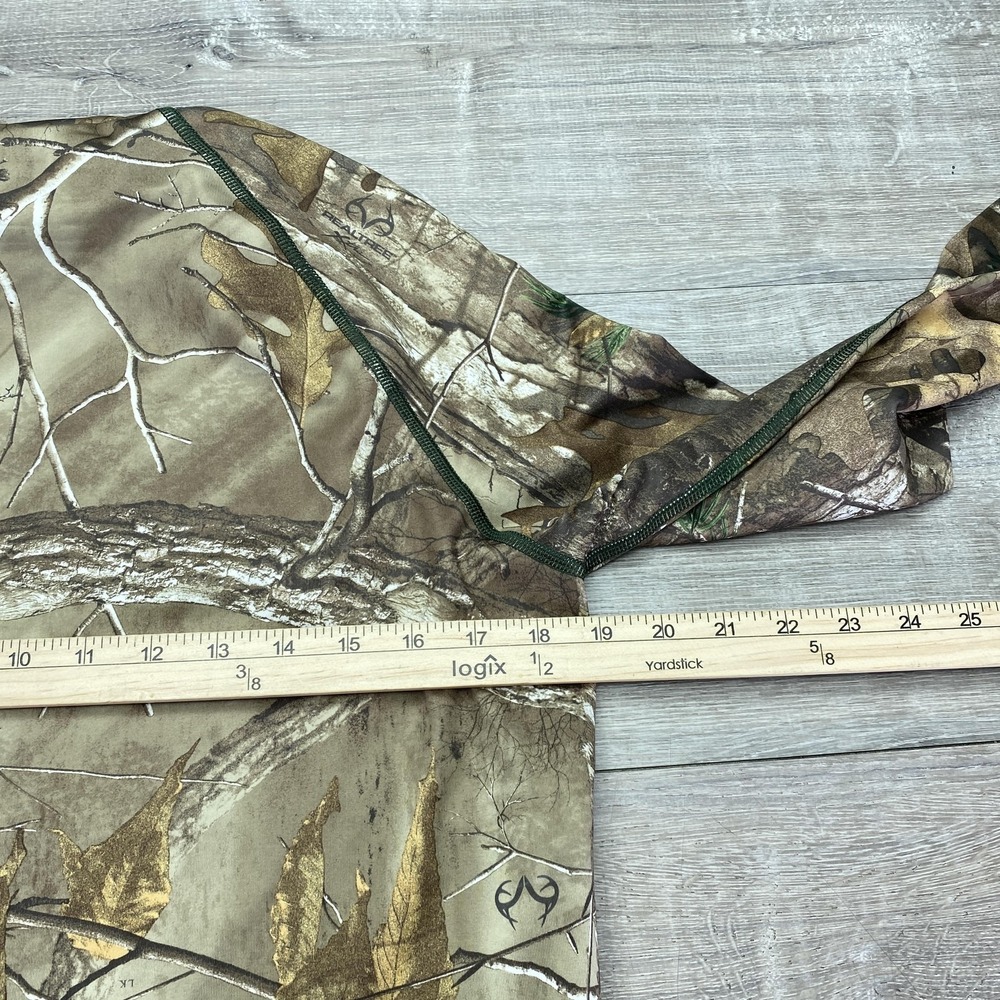 Under Armour Sweatshirt Mens XL Realtree Xtra Camo ColdGear Scent Control Fitted - Picture 5 of 7